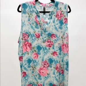 HoneyMe Floral Gabby Tank Top